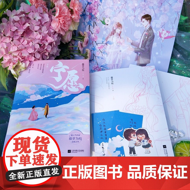 正品书籍 宁愿全2册偏偏宠爱作者藤萝为枝作品 网络原名 《女配没有求生欲》赵屿纪黛宁都市言情青春小说书籍高清大图