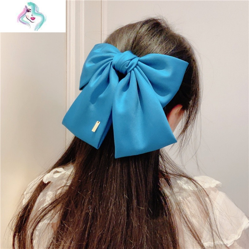 新款韩国流行发饰网红法式大蝴蝶结造型发夹发饰顶夹kbj3370你那么美