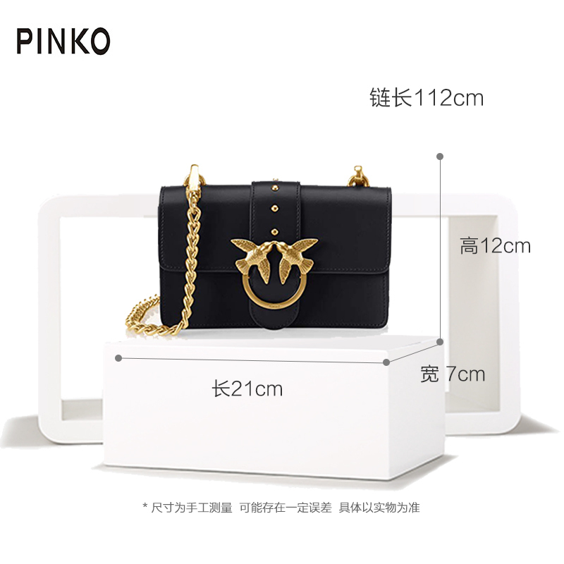 品高(PINKO) MINI LOVE女士牛皮时尚手提包燕子包高清大图