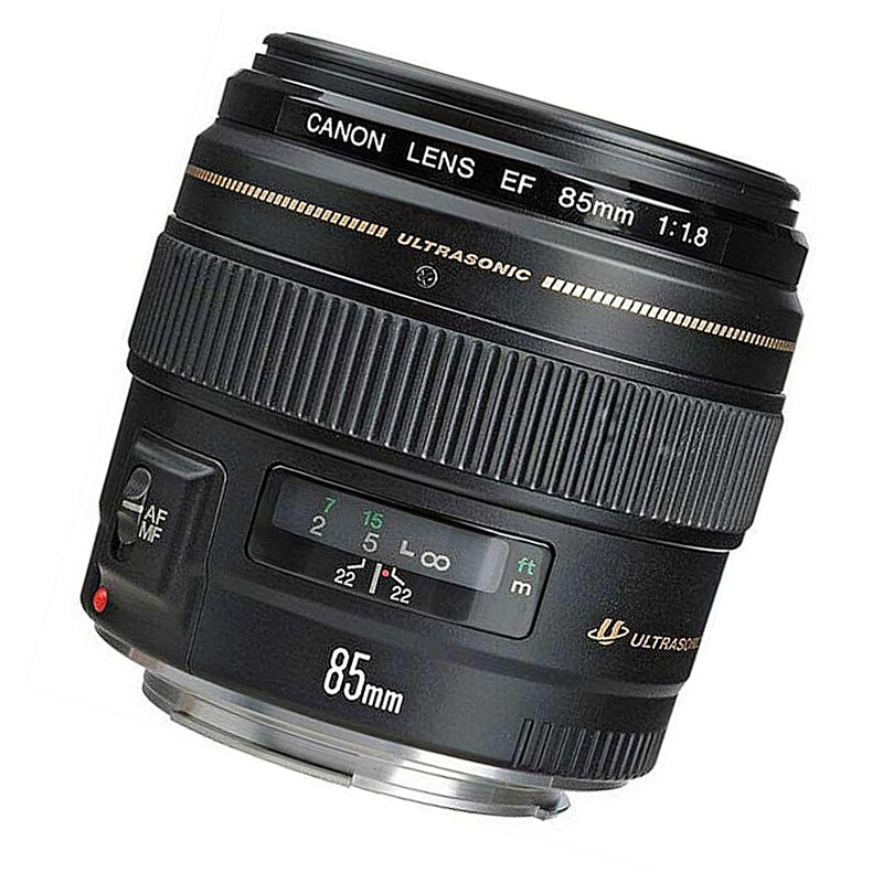 佳能(Canon) EF 85mm f/1.8 USM 佳能卡口 58mm口径 远摄定焦镜头
