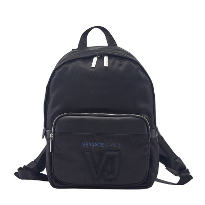 VERSACE JEANS 范思哲 奢侈品 男士黑色尼龙双肩包E1YSBB03 70720 MAG 特价