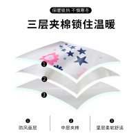 [1件5折:67.5元]铅笔俱乐部童装秋冬女童棉衣夹棉儿童连帽小宝宝上衣保暖