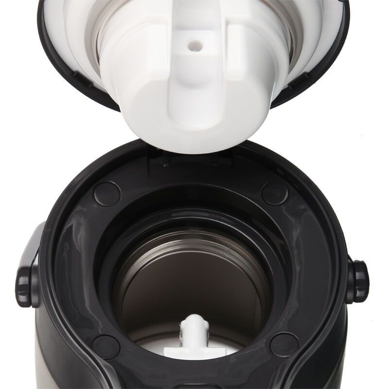 象印(ZO JIRUSHI)气压式保温壶SR-CC30C-XA 不锈钢真空居家保温瓶 家用咖啡壶热水瓶3L不锈钢色