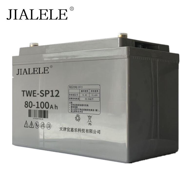 JIALELE 蓄电池 TWE-SP12-80-100AH 块高清大图