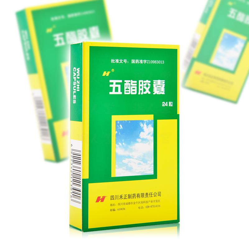 禾正五酯胶囊24粒能降低血清谷丙转氨酶用于慢性迁延性肝炎谷丙转氨酶