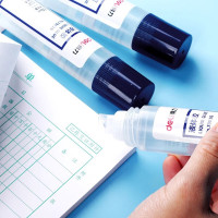得力(deli)液体胶水办公学生用儿童手工粘纸DIY创意胶水透明液体胶棒 [经典款]125ml 6只装7303