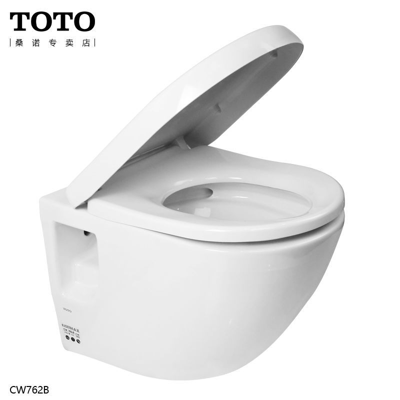 TOTO冲洗阀式坐便器CW762FVB隐蔽式感应自动大便器