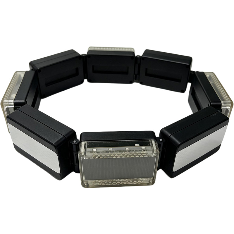 LH7907C 太阳能警示灯 1.6W DC1.2V 续航40h 1600K IP66（计价单位：盏）黑白色高清大图