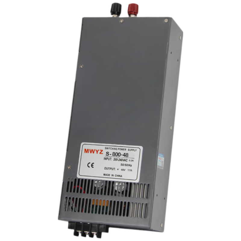 明伟开关电源48V50A1500W大功率S-1000W-24V412V36V3000W S-800-48 48V17A高清大图