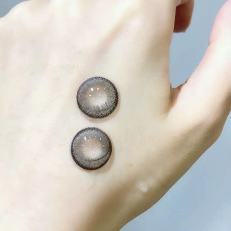 apicaleyes美瞳光明之雪新品145大直径年抛自然混血隐形眼镜2片