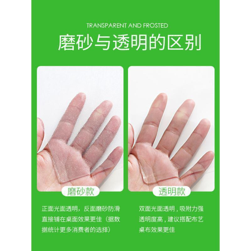 家柏饰(CORATED)台面胶垫子透明餐桌垫pvc软玻璃桌布防水防油免洗防烫水晶板软皮高清大图