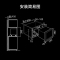 帝而（Dual）D407嵌入式微波炉烤箱一体机 不锈钢大功率3D热风循环烧烤 家用多功能烘焙31L