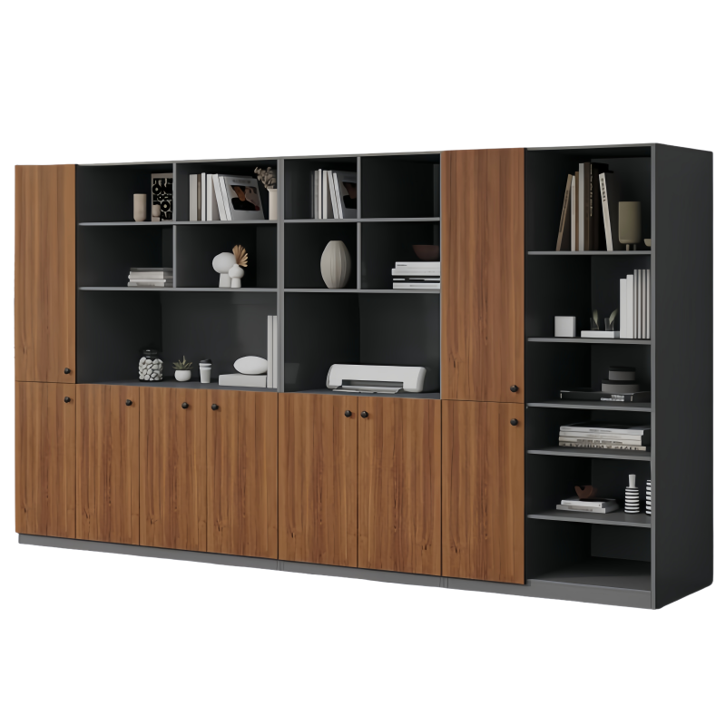 芙首泰书柜九门2600*320*1800mm个高清大图