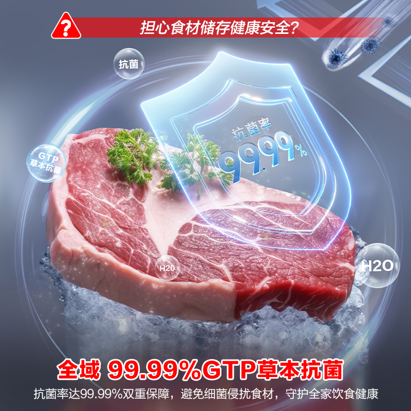 容声(Ronshen)100升顶开门小型冰柜 一级能效 母婴家用冷藏冷冻转换节能单温 (白)BD/BC-100MB高清大图