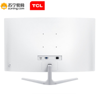 TCL 31.5英寸 Adaptive-Sync同步技术75HZ平民电竞1800R曲面广视角滤蓝光显示器T32M7C