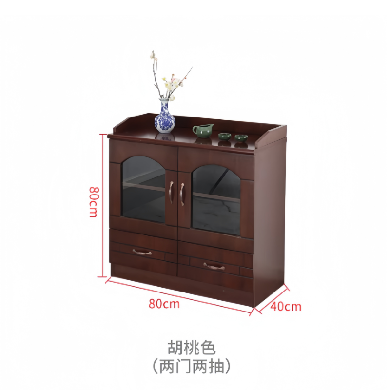 凡尔尚茶水柜边柜 两门茶水柜800*400*800mm台 茶水柜