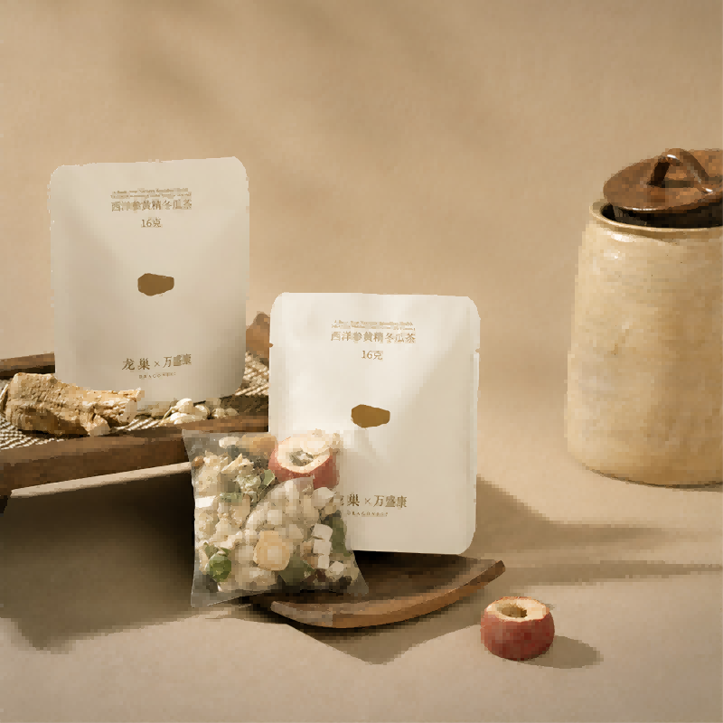龙巢西洋参黄精冬瓜茶赤小豆薏米茯苓 西洋参黄精冬瓜茶16g*12 LCLH-13高清大图