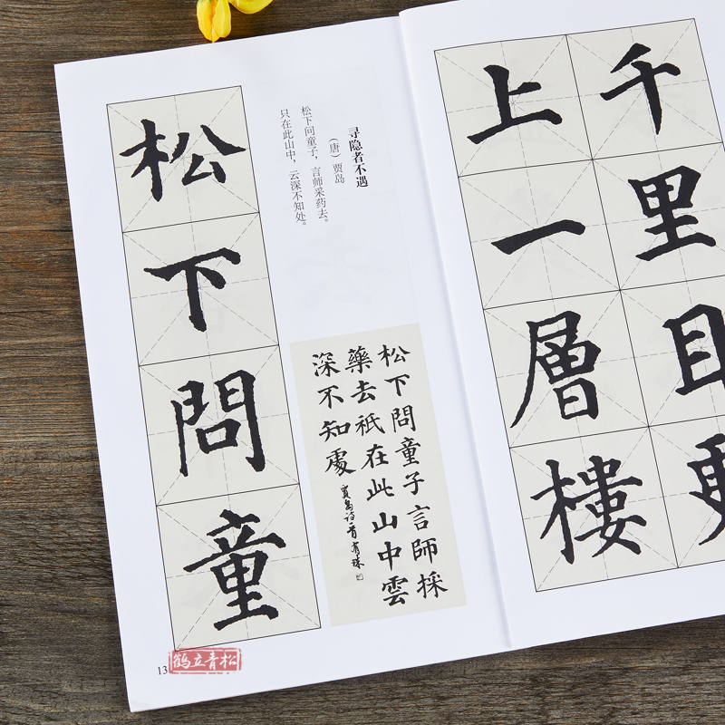 [醉染正版]颜真卿集字唐诗宋词多宝塔碑颜真卿宋词 中国历代书法名家作品集字 颜体集字古诗词 颜真卿楷书字帖全集毛笔书法临高清大图