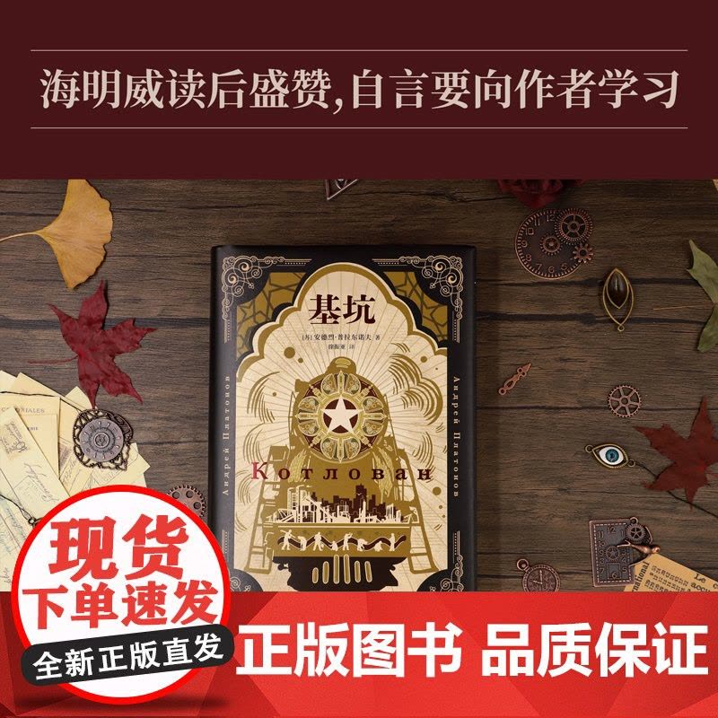 [浙江文艺出版社]基坑 俄语文学巨匠普拉东诺夫著 8部生前无法发表、身后“不可翻译”的中短篇小说代表作 海明威等推崇图片