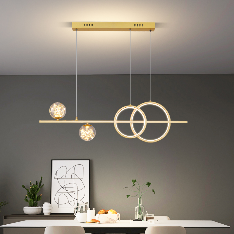 雷士照明简约现代餐厅灯吊灯创意个性灯饰吧台餐桌客厅中山灯具高清大图