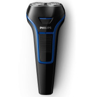 Philips/飞利浦电动剃须刀S100/02 充电式 男士刮胡刀 全身水洗 进口刀头 旋转式 双刀头