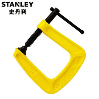 史丹利(STANLEY)深口G型夹钳2英寸 木工夹子工具 固具 g字夹 强力夹子 83-037-23