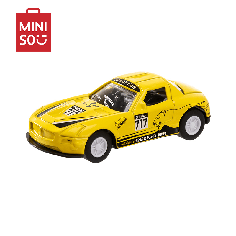 名创优品miniso合金玩具车创意玩偶仿真车型迷你收藏tnnx24705