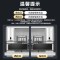 海尔(Haier)太阳能热水器家用阳台壁挂式平板100升大容量自动补水光电两用 高效集热WIFI互联 竖式热水器单水箱