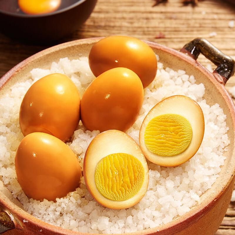 无穷 盐焗鸡蛋 休闲零食 卤蛋 广东特产办公室零食小吃 泡面搭档 盐焗鸡蛋 600g
