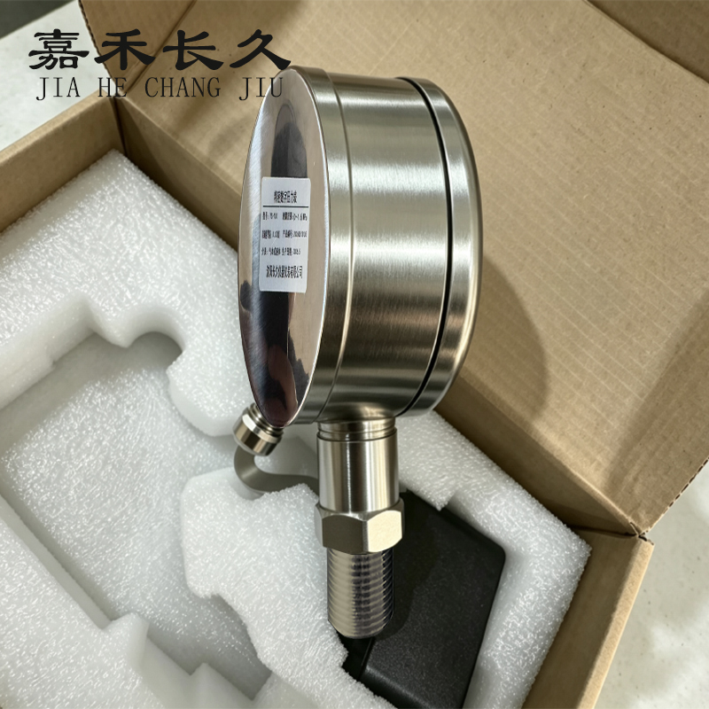 嘉禾长久 精密数字压力表(带辽宁省级检定证书) YS100 0.02级 0-2.5Mpa 台高清大图
