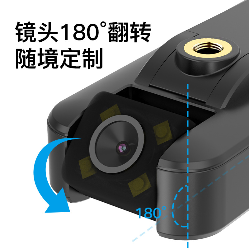 4G低功耗记录仪4G监控摄像头便携式微小摄像头背夹运动相机手持录像机高清大图