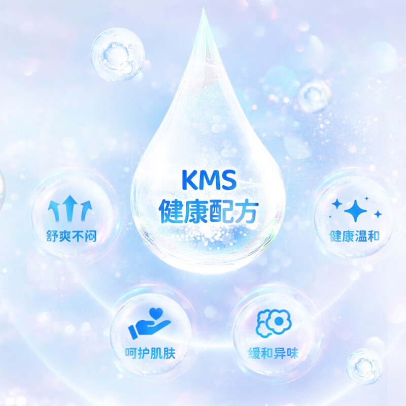 ABC KMS迷你日用卫生巾 套装190mm*8片*3包高清大图