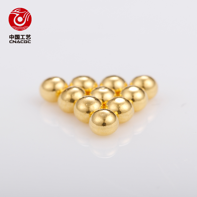中国工艺2g投资金沙Au9999金珠足金金豆 财神礼盒包装