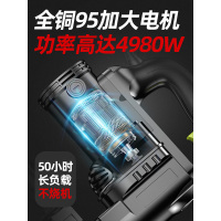 芝浦电锤电镐电钻多功能冲击钻电锺混凝土工业级大功率电捶搞-3880w【旗舰款】【全铜电机】实用套