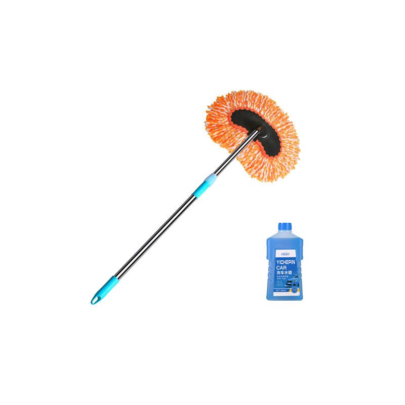 洗车拖把长柄伸缩洗车用品汽车刷车拖把洗车刷子擦车拖把清洗工具纳米