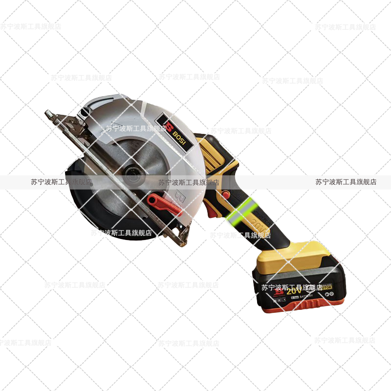 波斯(BOSI) 荧光系列无刷锂电单手圆锯 20V/4.0Ah 台高清大图