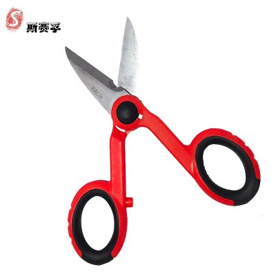 斯赛孚 SF-527 光纤凯弗拉纤维剪凯夫拉剪锯齿剪
