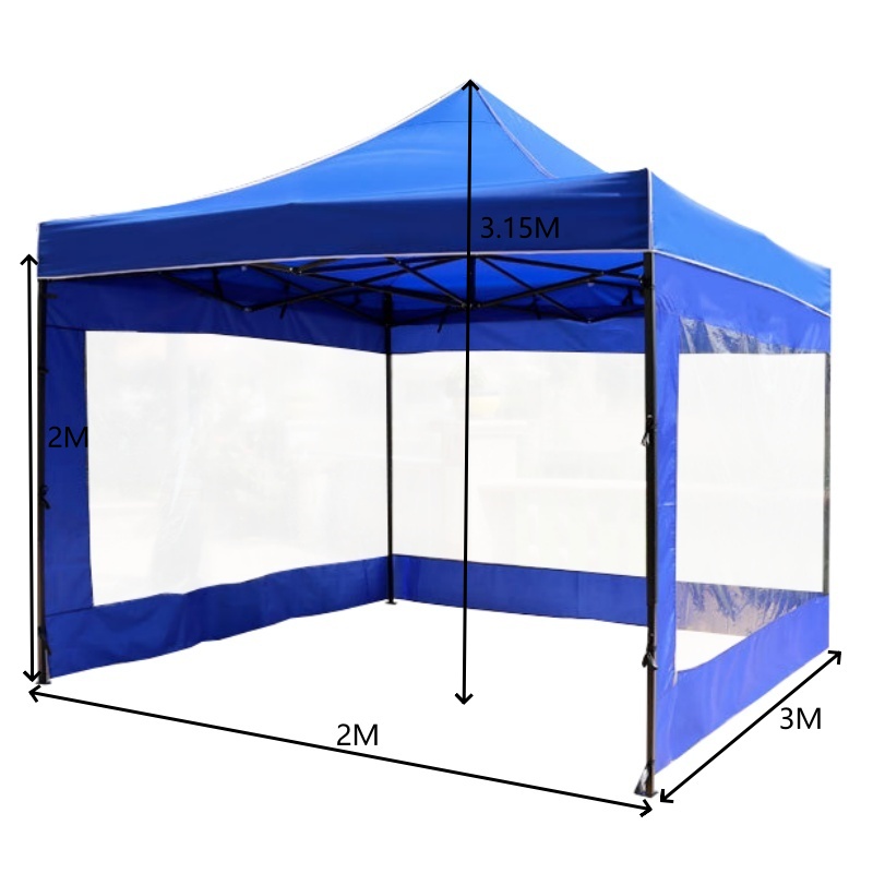 晨磊雨棚遮阳棚2*3m/个高清大图