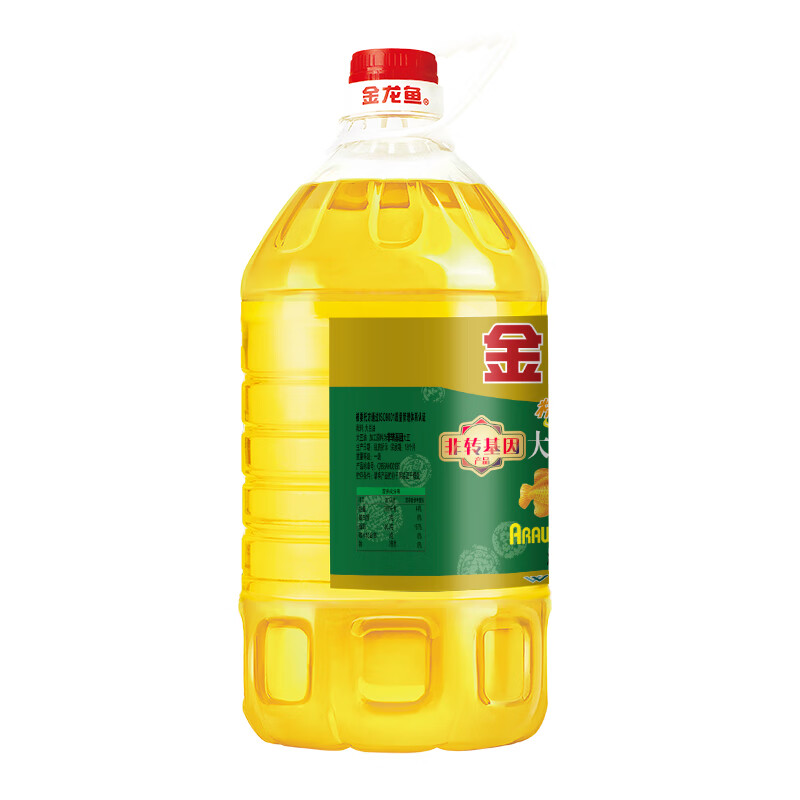 金龙鱼 精炼一级大豆油5L(非转)高清大图