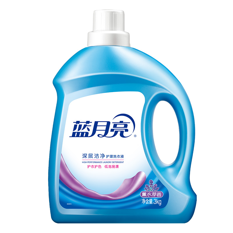 蓝月亮 深层洁净护理洗衣液(薰衣草) 3kg/瓶高清大图