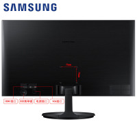 SAMSUNG/三星 S22F350FHC 21.5英寸液晶显示器 高清不闪屏 护眼电脑显示屏 支持HDMI 可壁挂