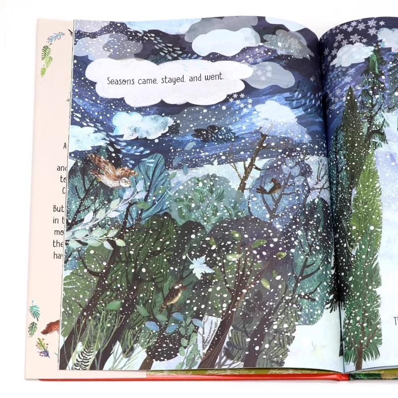 [正版]牛津精品认知绘本 那棵注定的树 英文原版 The Tree That’S Meant To Be 精装大开图画高清大图