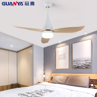 冠雅 北欧吊扇灯美式简约现代客厅餐厅卧室家用风扇灯静音带电风扇吊灯