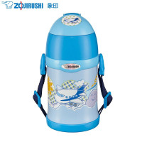 象印(ZO JIRUSHI)儿童保温杯SC-ZZ45 进口304不锈钢儿童保温杯保温壶保冷壶双杯盖儿童保温壶 450ml