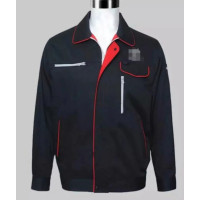 劳保工作服 黑色夹棉款，规格见附表