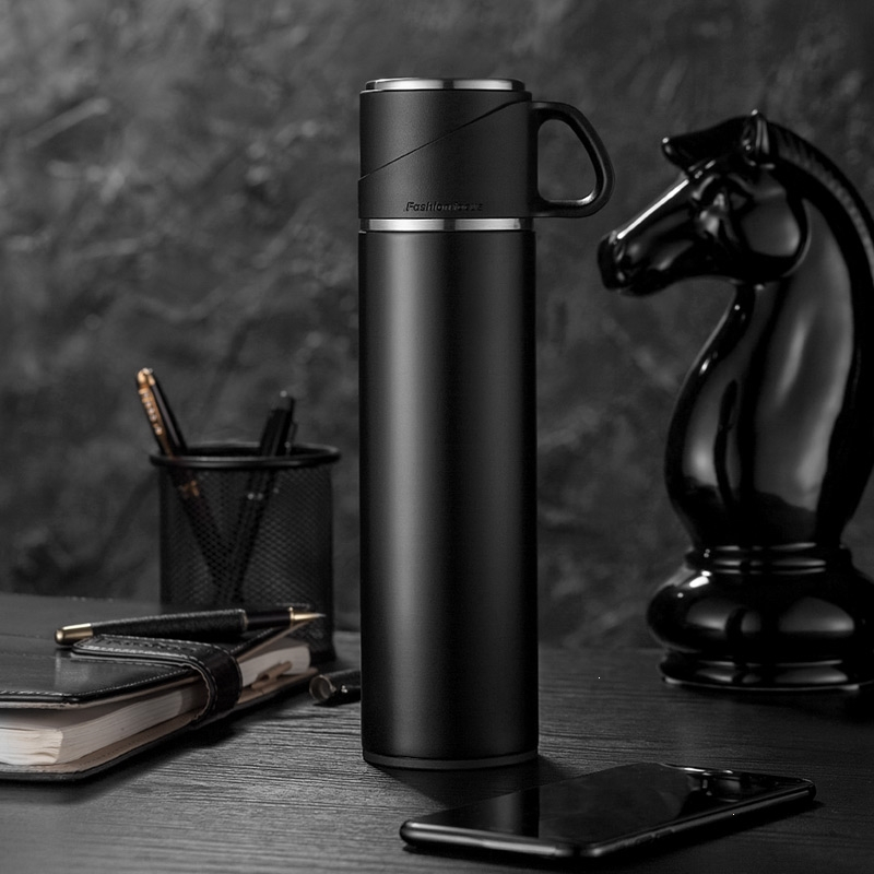 符象保温杯男士女316不锈钢大容量学生户外泡茶杯便携水杯子