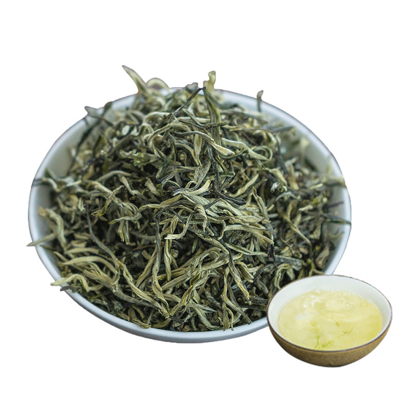 2022年头春茶 新茶 茗纳百川 云南绿茶滇绿茶芽尖 明前早春茶 单芽银丝 250克/盒