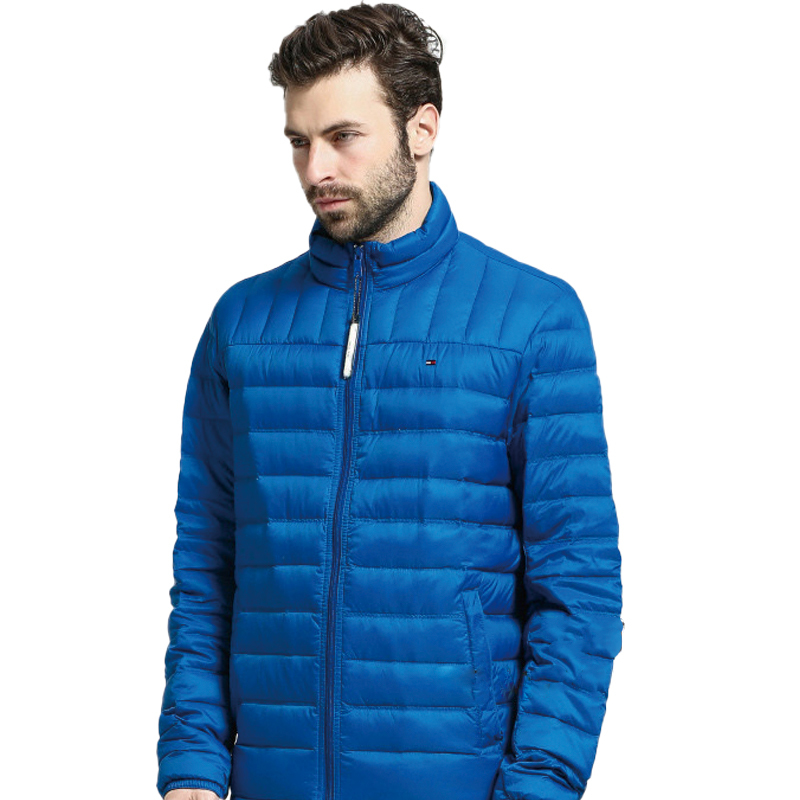 [美国直采 官方正品]tommy hilfiger 男士防风羽绒服 155an231 宝蓝色