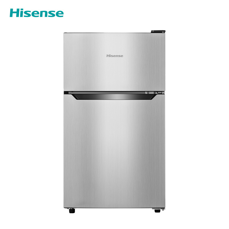 海信 (Hisense) 90升 迷你双门冰箱 母婴专享 节能静音 冷藏冷冻分储 速冻小型冰箱BCD-90VK1FQ!