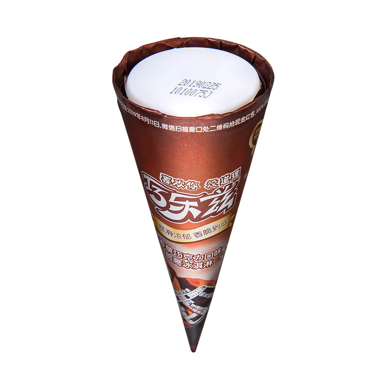 伊利巧乐兹香草巧克力口味脆筒冰淇淋438g